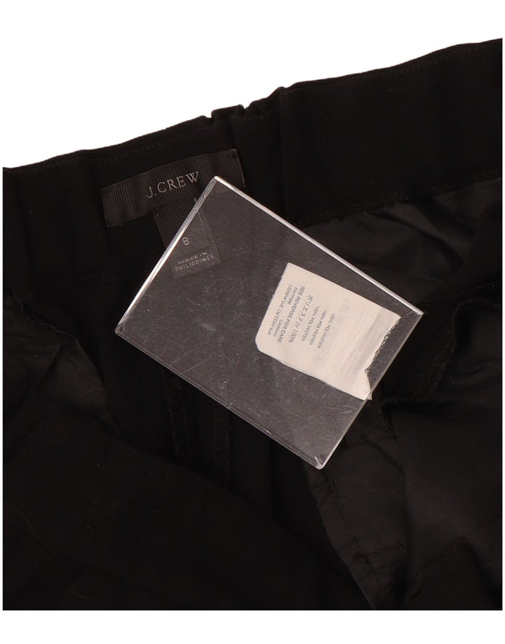 J. CREW Γυναικείο κωνικό παντελόνι Chino US 8 Medium W32 L26 μαύρο πολυεστέρα