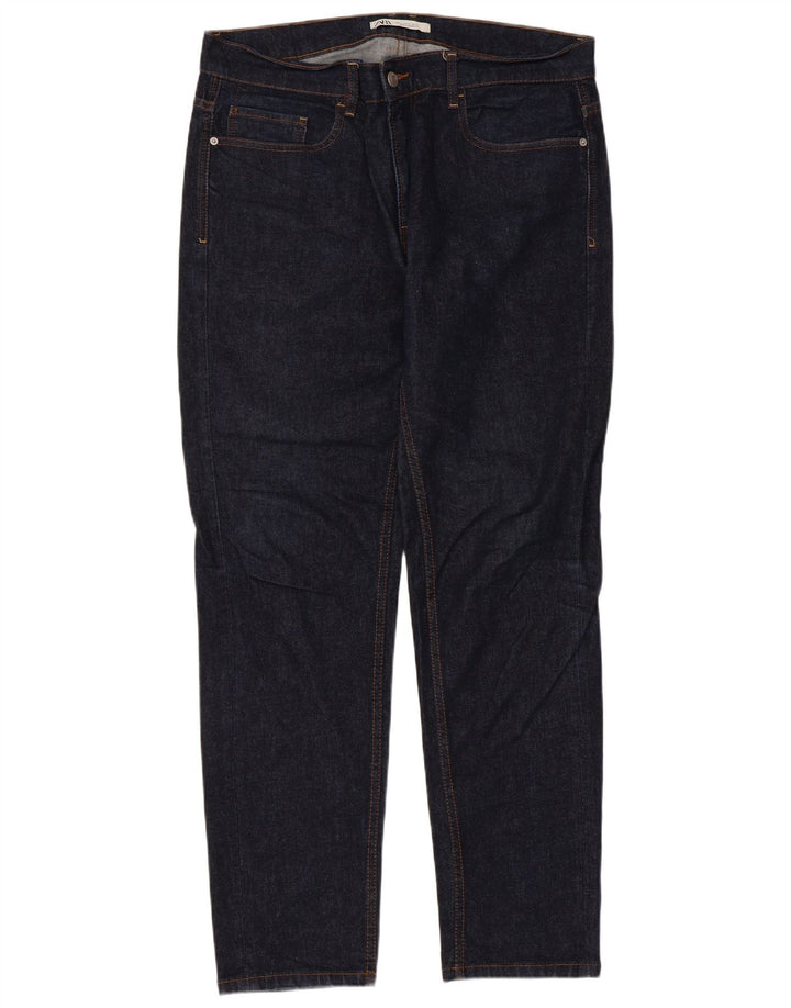 Zara Ανδρικό Slim Jeans EU 46 XL W36 L31 Navy Blue