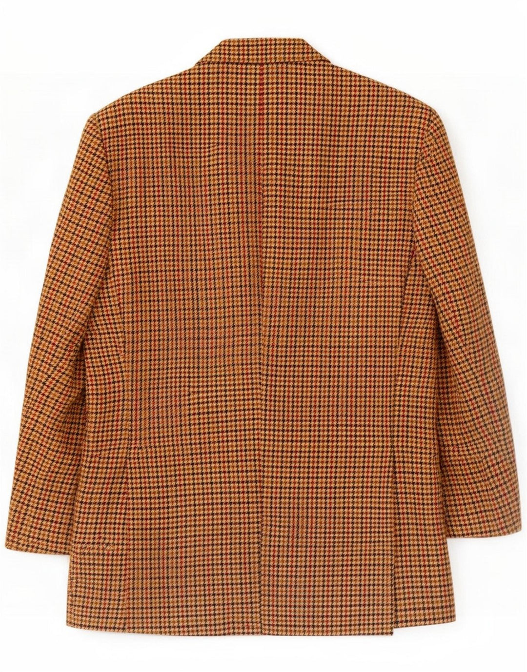 Trussardi Ανδρικό σακάκι μπλέιζερ IT 50 Large Brown Houndstooth Wool