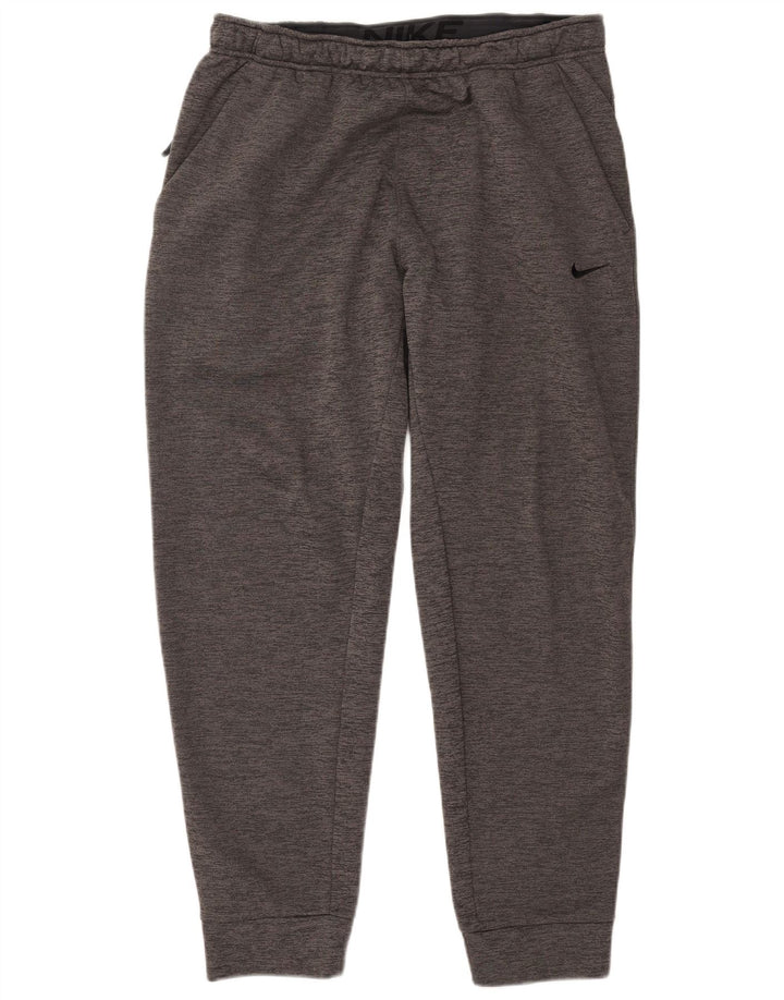 Ανδρική φόρμα Nike Therma-Fit με κουκούλα, μεγάλη γκρι πολυεστέρα