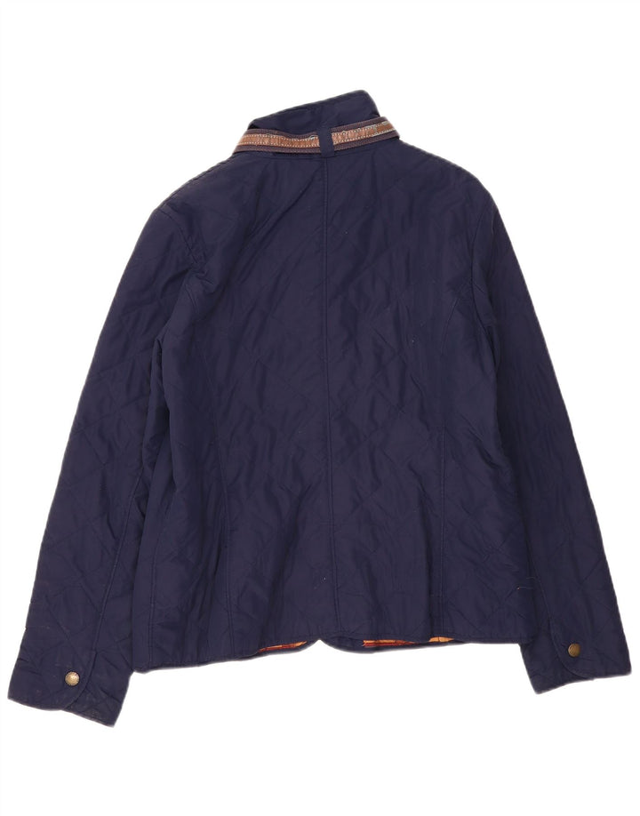 Γυναικείο καπιτονέ μπουφάν Ralph Lauren UK 16 Large Navy Blue Polyester
