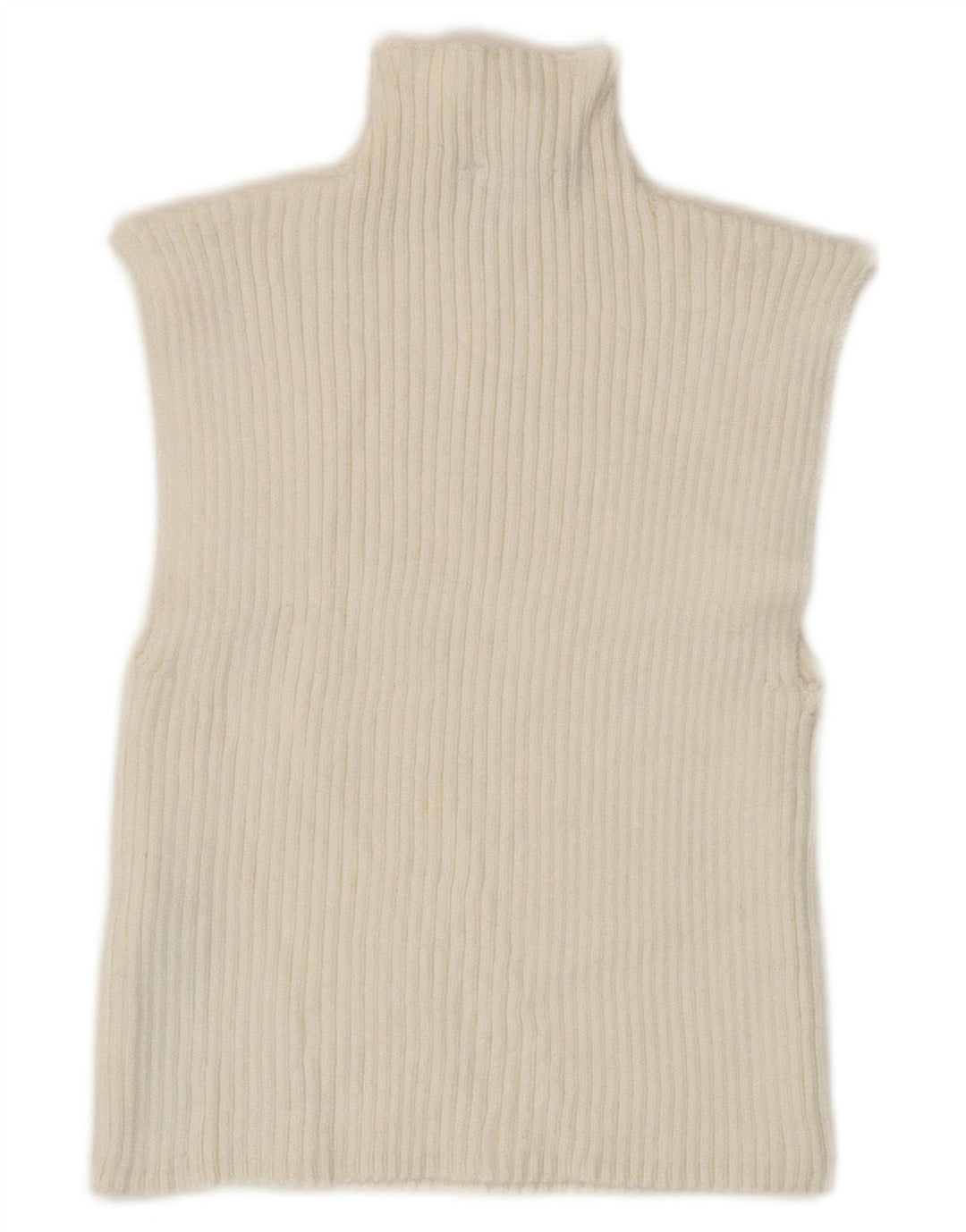 Zara Γυναικείο γιλέκο Crop Tank Top UK 8 Small White Viscose