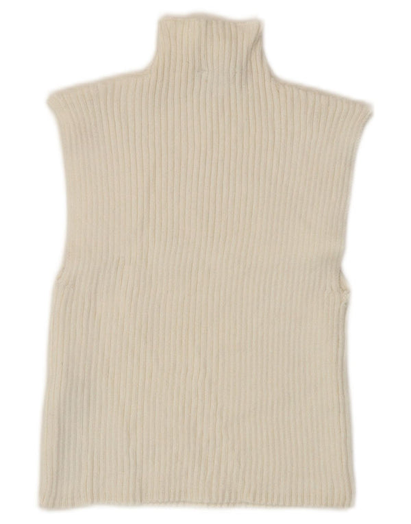Zara Γυναικείο γιλέκο Crop Tank Top UK 8 Small White Viscose