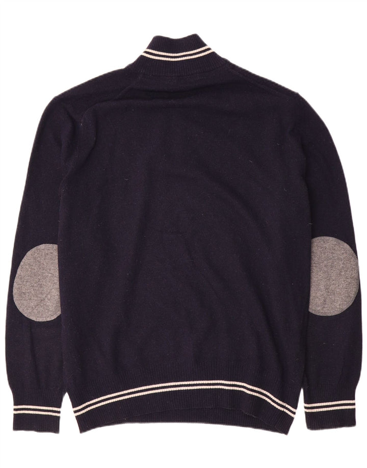 Ανδρικό πουλόβερ με φερμουάρ North Sails 2XL Μαλλί Navy Blue