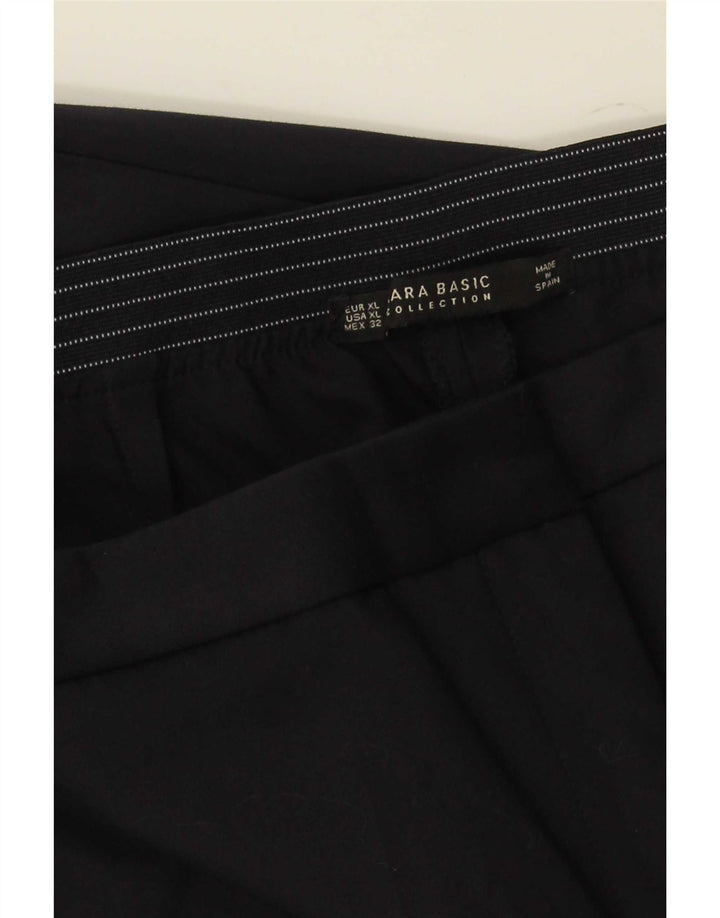Zara Γυναικείο Slim Παντελόνι XL W32 L28 Navy Blue