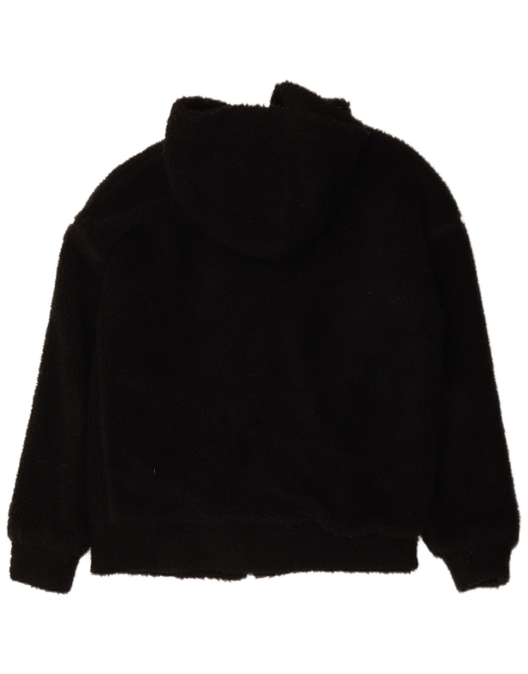 Mistral Ανδρικό μπουφάν Fleece με κουκούλα UK 38 Medium Μαύρο Πολυεστέρας