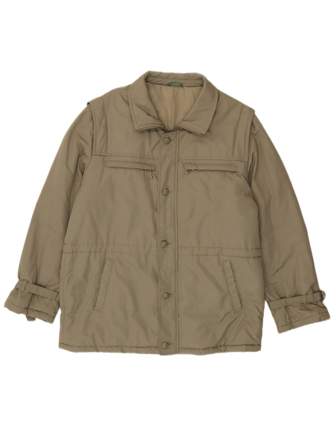 Canda Ανδρικό μπουφάν με επένδυση IT 54 2XL Khaki Polyester