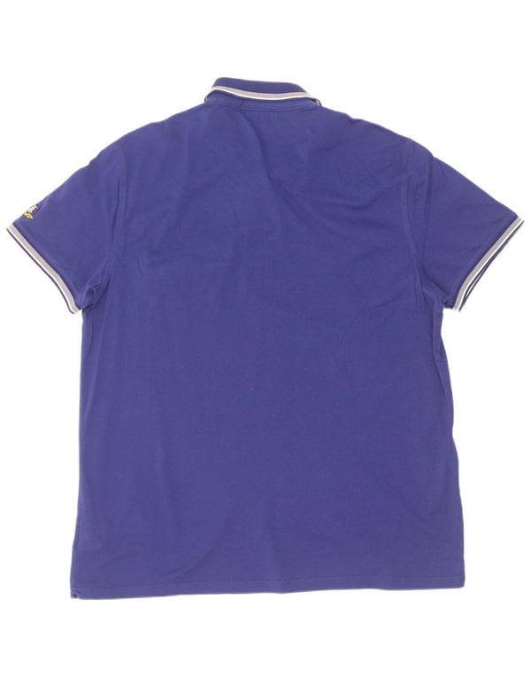 Ανδρικό πουκάμισο πόλο Armata Di Mare 3XL Navy Blue βαμβακερό