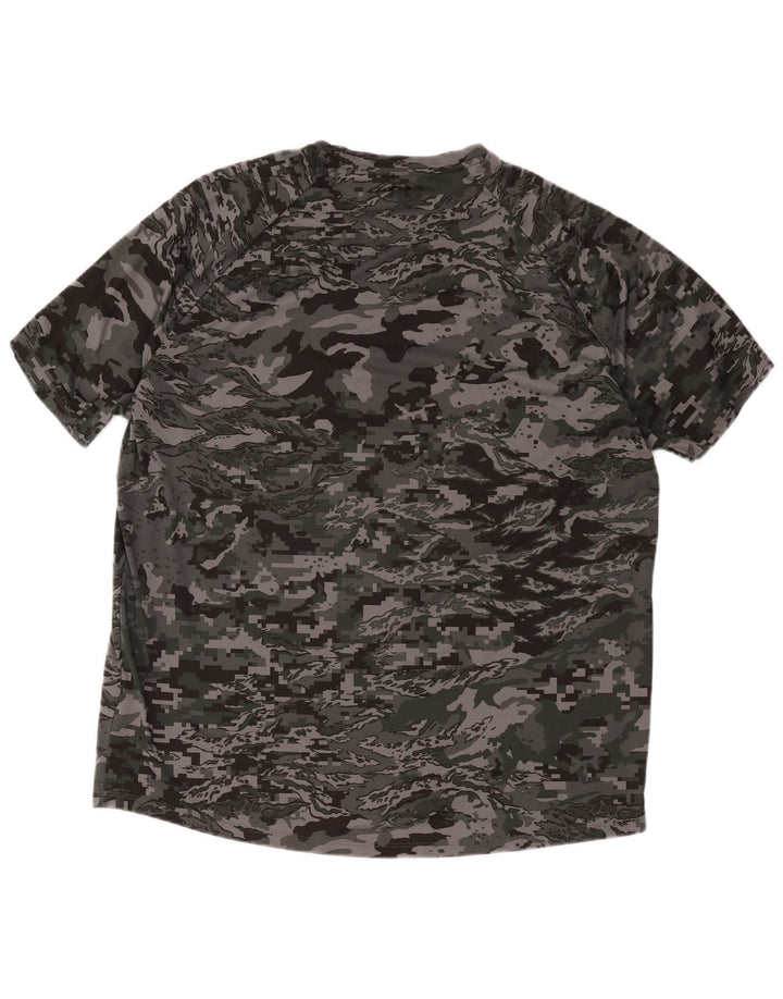 Under Armour Ανδρικό T-Shirt Top 2XL Grey Camouflage Polyester
