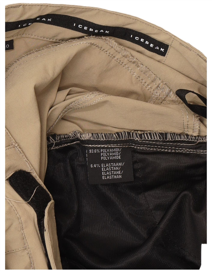 Icepeak γυναικείο παντελόνι πεζοπορίας Cargo EU 40 Medium W30 L32 Khaki Polyester