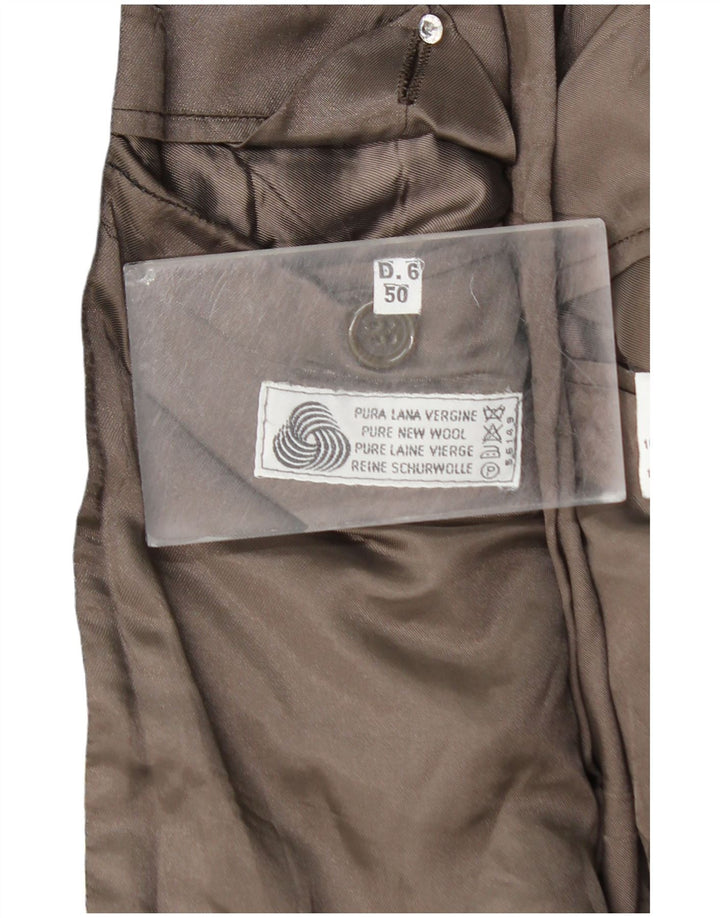 Vintage Ανδρικό σακάκι με 2 κουμπιά σακάκι IT 50 Large Green Check New Wool