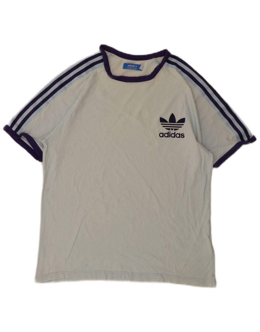 Ανδρικό T-Shirt Adidas Top μεγάλο μπλε βαμβακερό