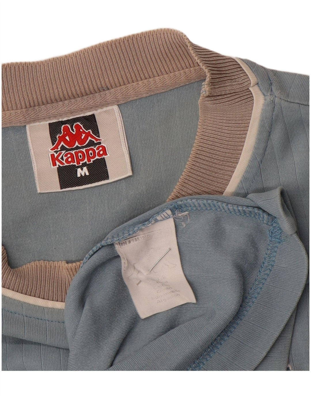 Ανδρικό T-Shirt Kappa Top από μεσαίο μπλε βαμβακερό