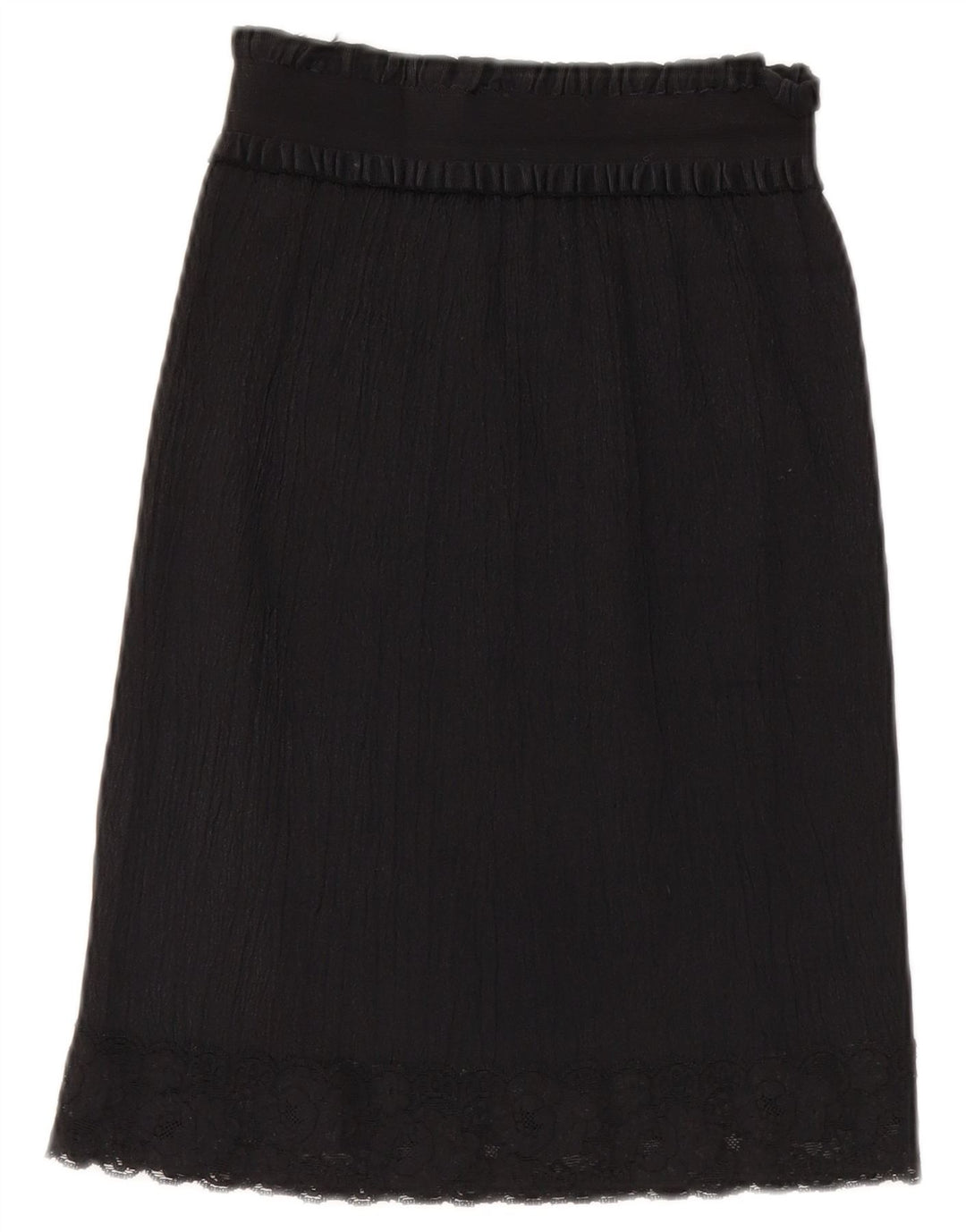 Vintage γυναικεία φούστα σε γραμμή Α W26 Small Black