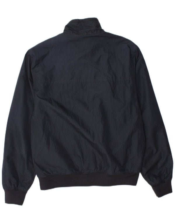 Marina Yachting Mens Bomber Jacket IT 48 Medium Navy Blue Polyester