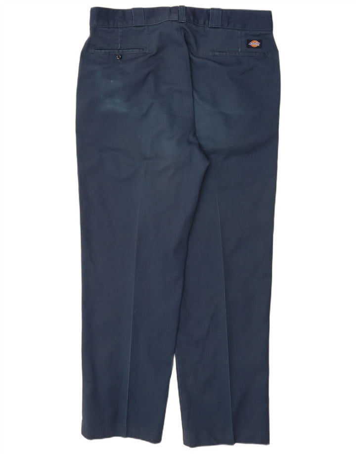 Ανδρικό ίσιο παντελόνι Chino Dickies W40 L32 Navy Blue Polyester