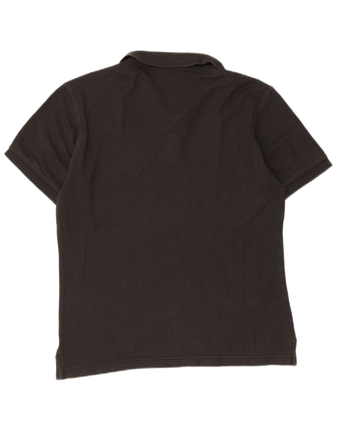 Ανδρικό μπλουζάκι πόλο Fila Μικρό μαύρο βαμβακερό