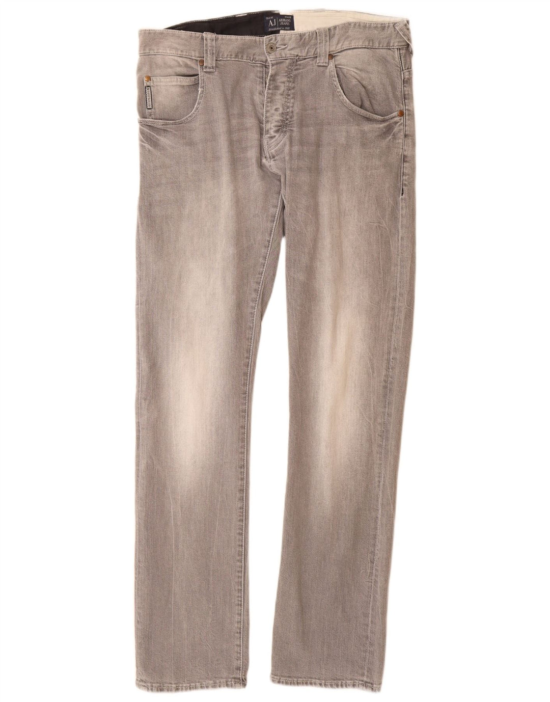 ARMANI Ανδρικό Slim Jeans W32 L33 Γκρι βαμβακερό