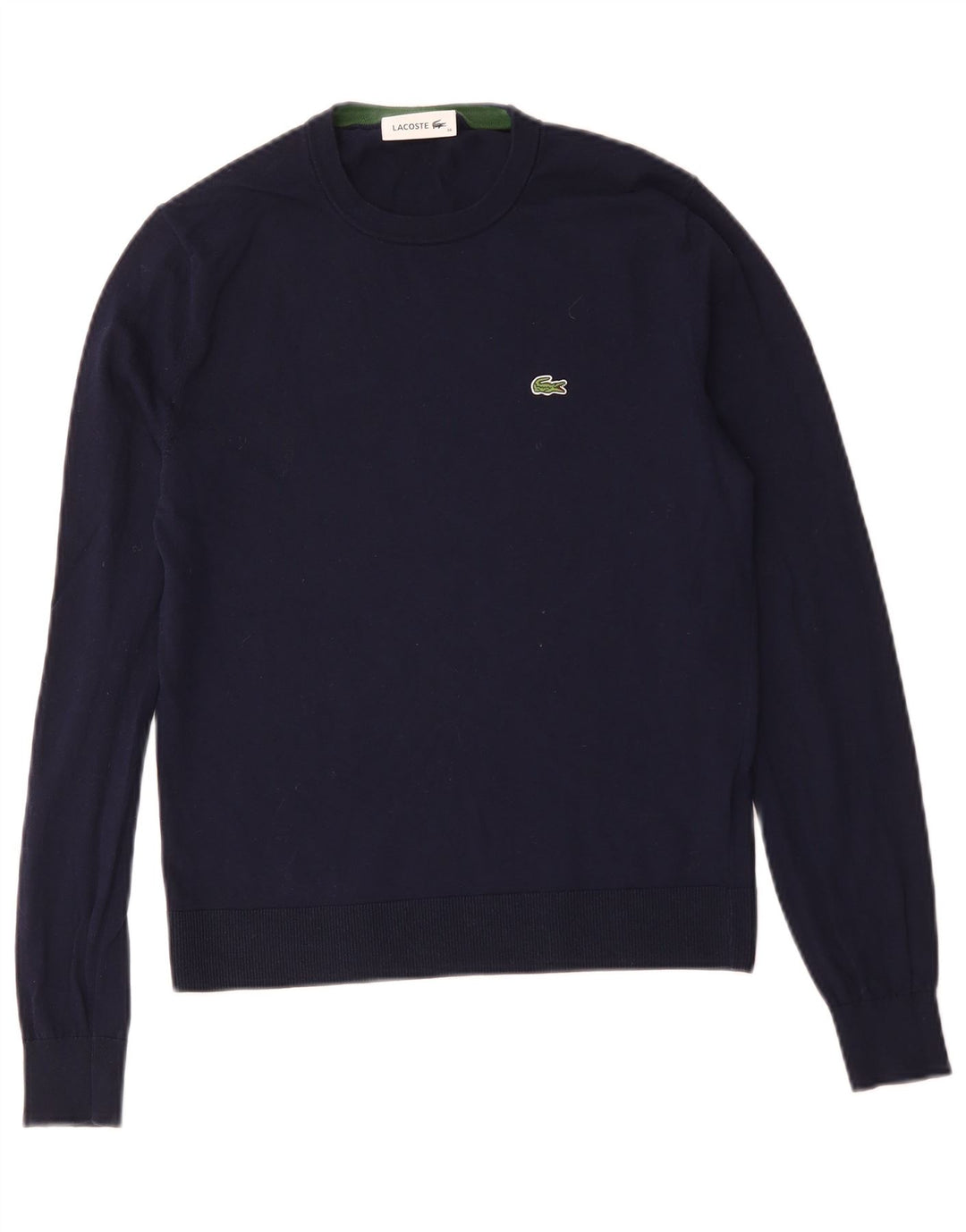 Γυναικείο πουλόβερ Lacoste Crew Neck Jumper Μέγεθος 36 Small Navy Blue βαμβακερό