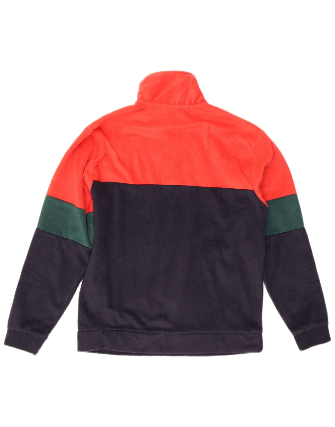 Coveri Ανδρικό φερμουάρ Fleece Jumper Μεσαίο πολύχρωμο Colourblock