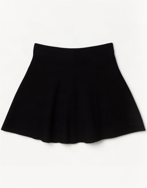 Zara Γυναικεία Μίνι Ψηλόμεση Φούστα Μεγάλη W30 Μαύρη βισκόζη