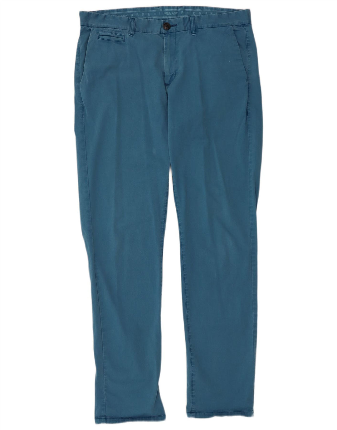 ARMANI EXCHANGE Ανδρικό παντελόνι Chino Slim W34 L32 Μπλε βαμβακερό