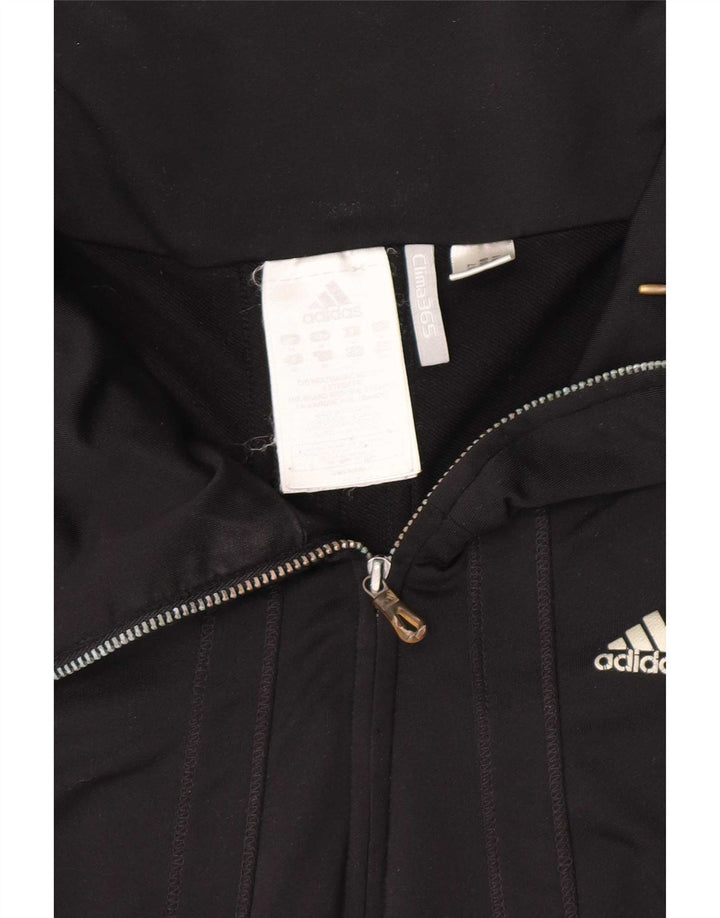Adidas Γυναικεία φόρμα Clima 365 Top Jacket UK 14 Medium Black Polyester