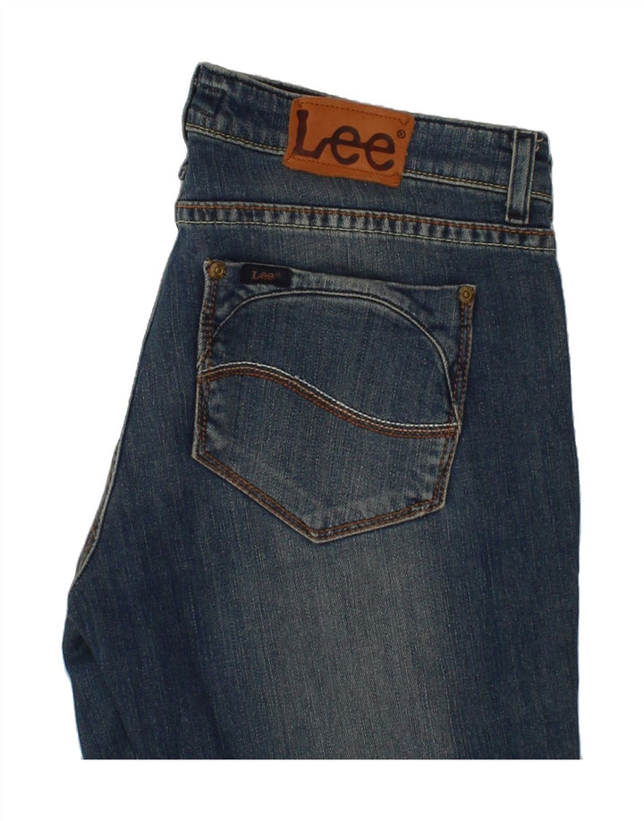 LEE Womens Bell Flared Jeans W30 L30 Navy Blue Cotton Vintage Lee and Second-Hand Lee from Messina Hembry 