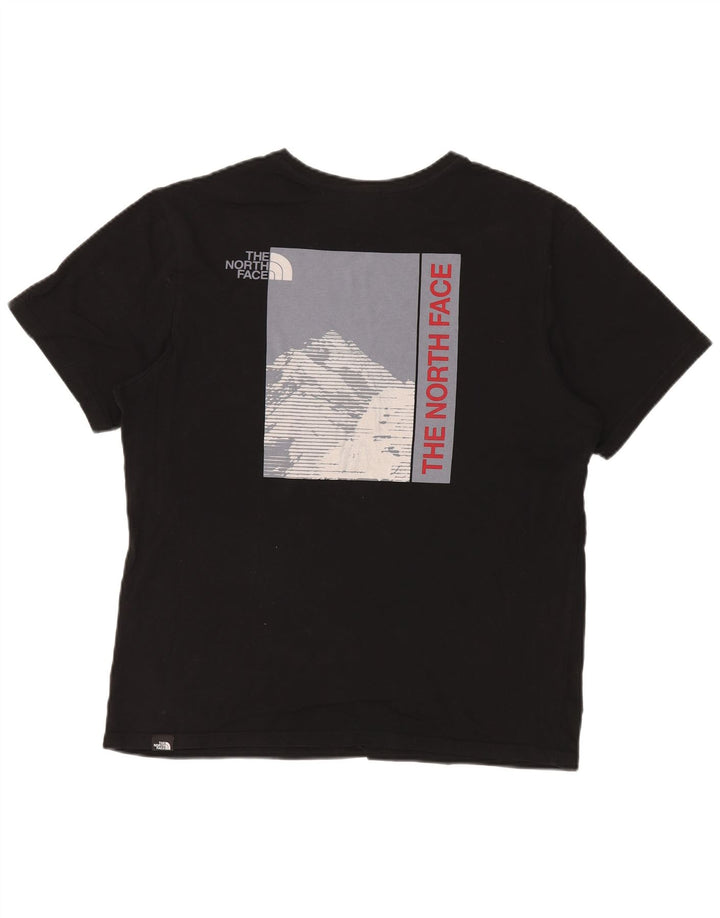 Ανδρικό γραφικό T-Shirt North Face Top Large Μαύρο