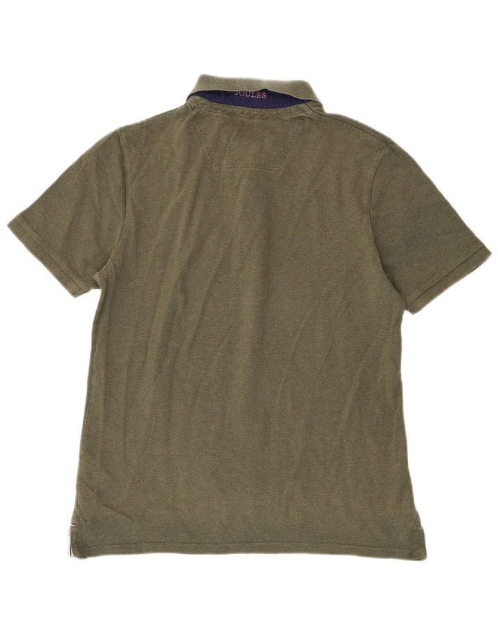 Ανδρικό πουκάμισο Joules Classic Fit Polo από μεσαίο χακί βαμβακερό