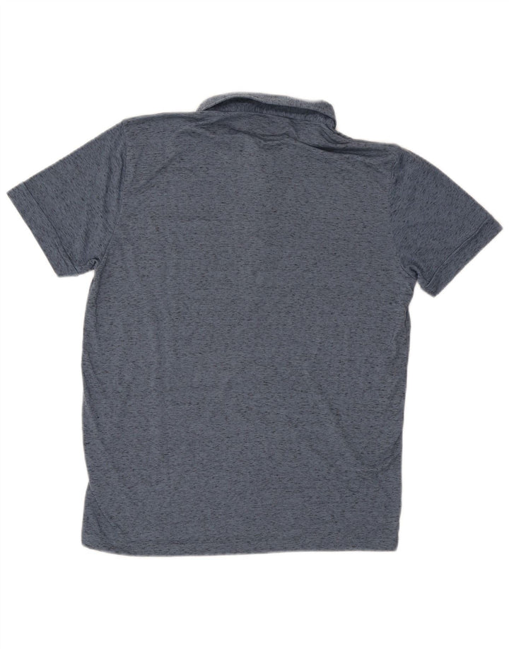 Ανδρικό πουκάμισο πόλο Marlboro Classics Μεγάλο μπλε πολυεστέρα