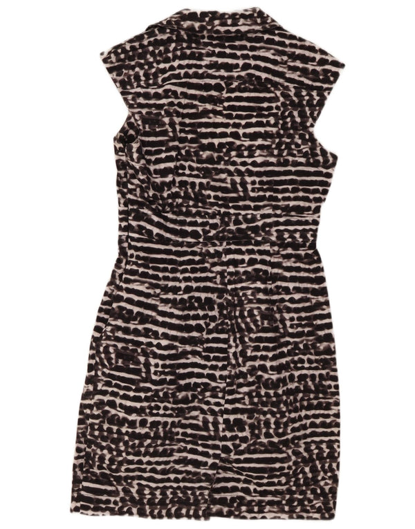 Γυναικείο αμάνικο φόρεμα CALVIN KLEIN UK 10 Small Black Flecked