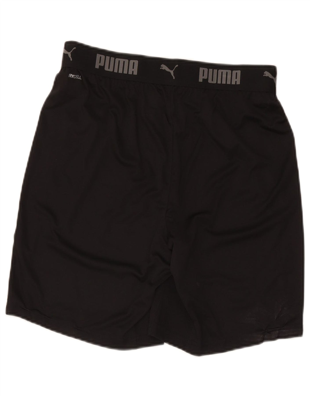 Ανδρικό γραφικό αθλητικό σορτς Puma μεσαίο μαύρο πολυεστέρα