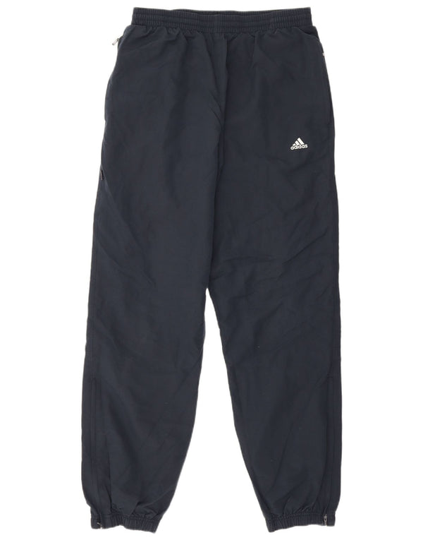 Adidas Mens Tracksuit Trousers Joggers Medium  Navy Blue Polyester