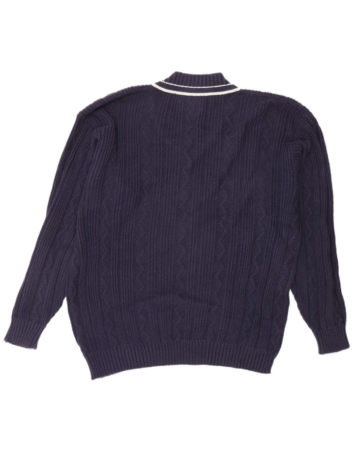 Ανδρικό πουλόβερ LEVI'S με V λαιμόκοψη XL Navy Blue