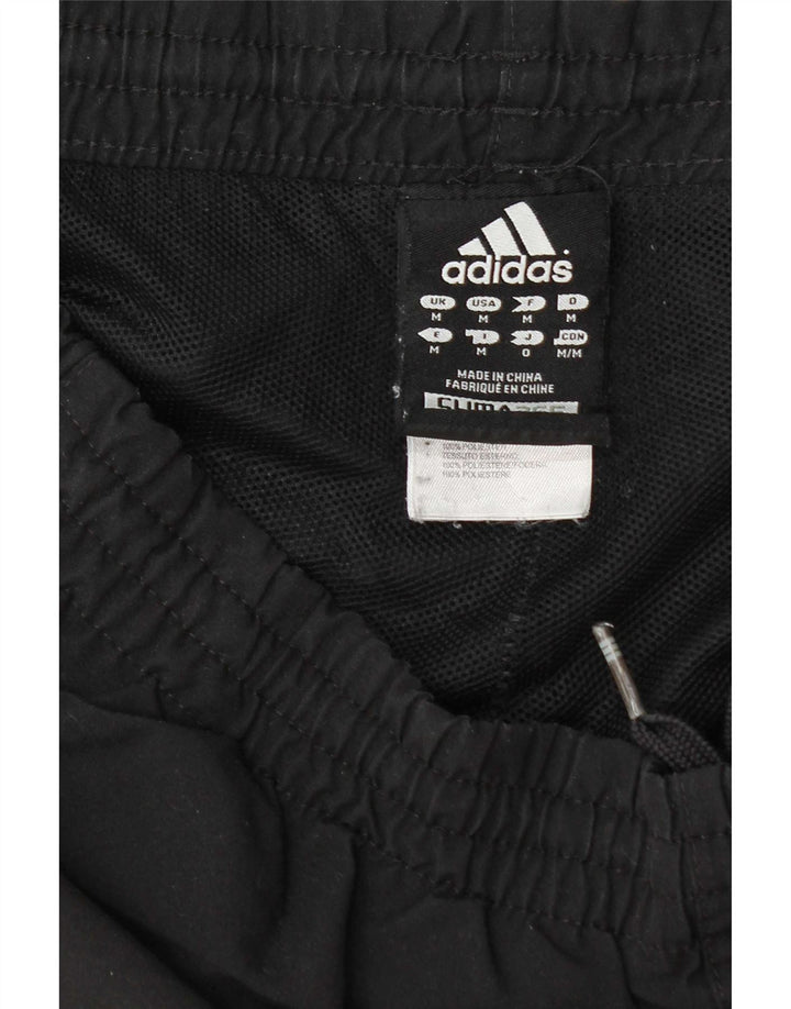 Ανδρικό σορτς Adidas Climalite από μεσαίο μαύρο πολυεστέρα