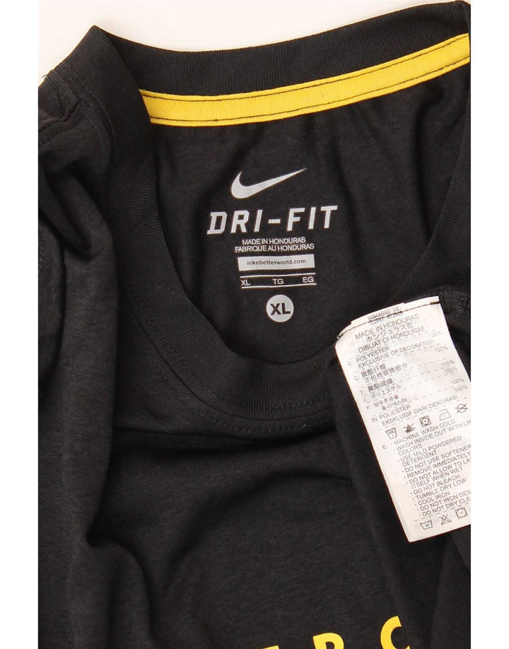 Ανδρικό T-Shirt Nike με γραφικό Dri Fit Top XL μαύρο πολυεστέρα
