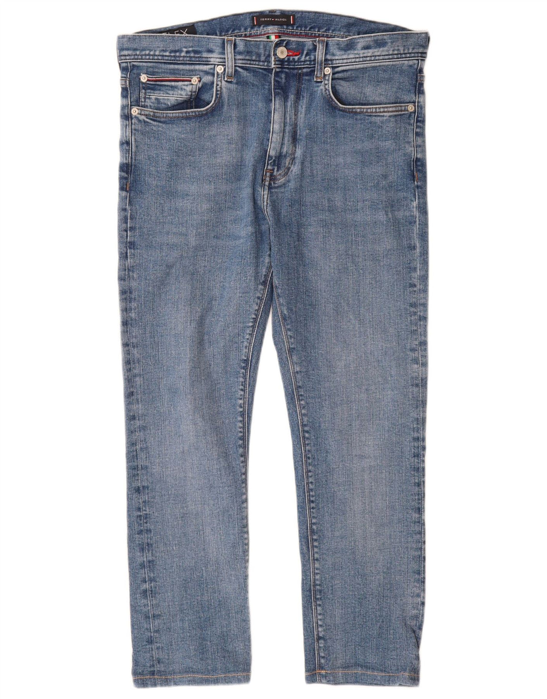 Tommy Hilfiger Mens Bleecker Slim Jeans W32 L27 Blue Cotton