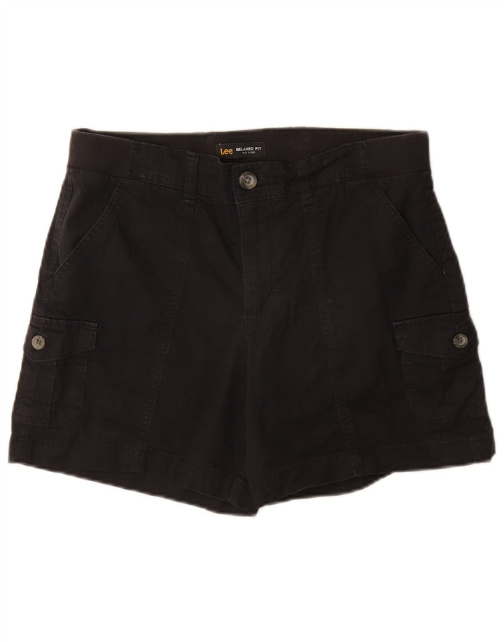 Lee Γυναικείο Σορτς Cargo με Χαλαρή Εφαρμογή 8 μεσαίου μεγέθους W30 μαύρο βαμβακερό