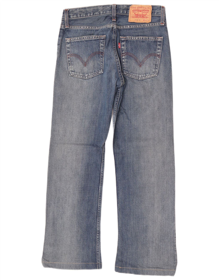Levi's Womens 518 Bootcut Jeans W30 L27 Blue