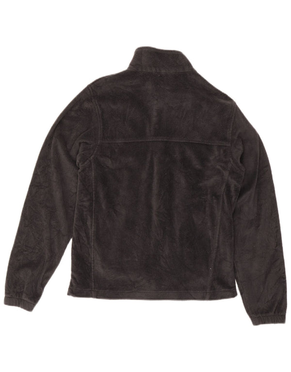 Columbia Γυναικείο Fleece Jacket UK 10 Small Black Polyester