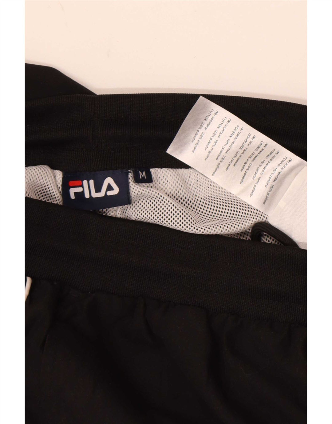 Ανδρική φόρμα Fila Παντελόνι Joggers Μεσαίο Μαύρο Πολυεστέρα