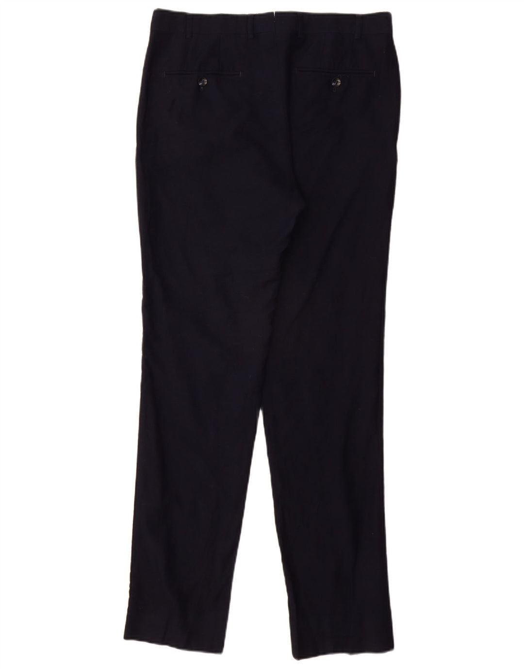 MASSIMO DUTTI Ανδρικό ίσιο παντελόνι EU 40 Medium W31 L32 Navy Blue