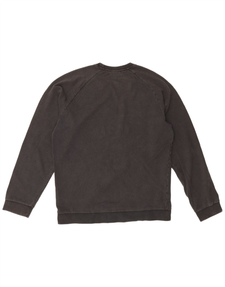 Ανδρικό γραφικό φούτερ Adidas Jumper μεγάλο μαύρο βαμβακερό