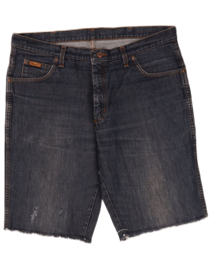 Ανδρικό τζιν σορτς Wrangler W36 μεγάλο μπλε