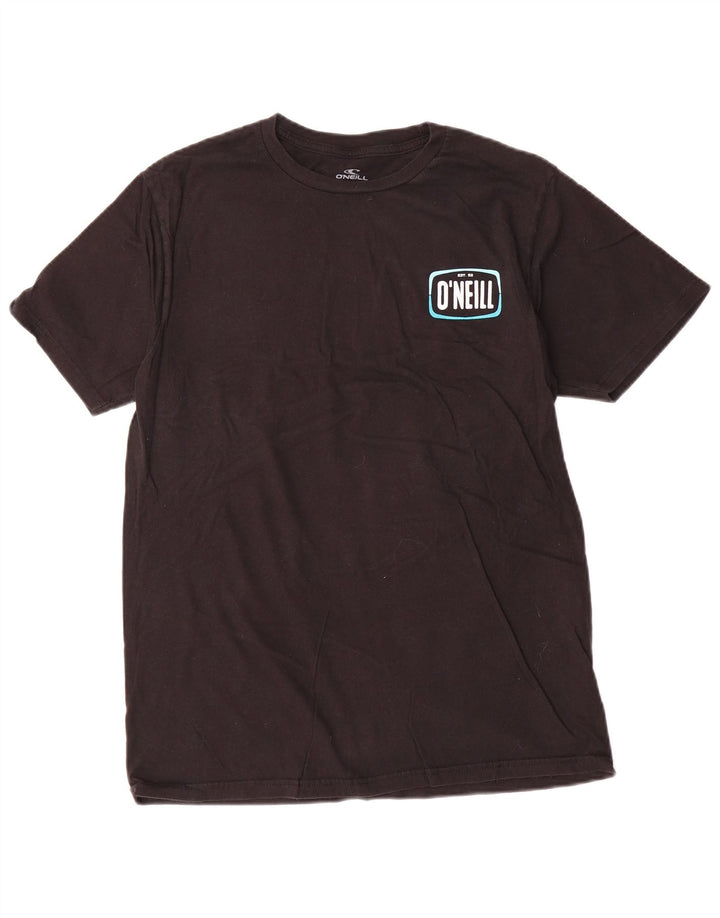 Ανδρικό T-Shirt με μοντέρνα εφαρμογή O'Neill, μεσαίο μαύρο βαμβακερό