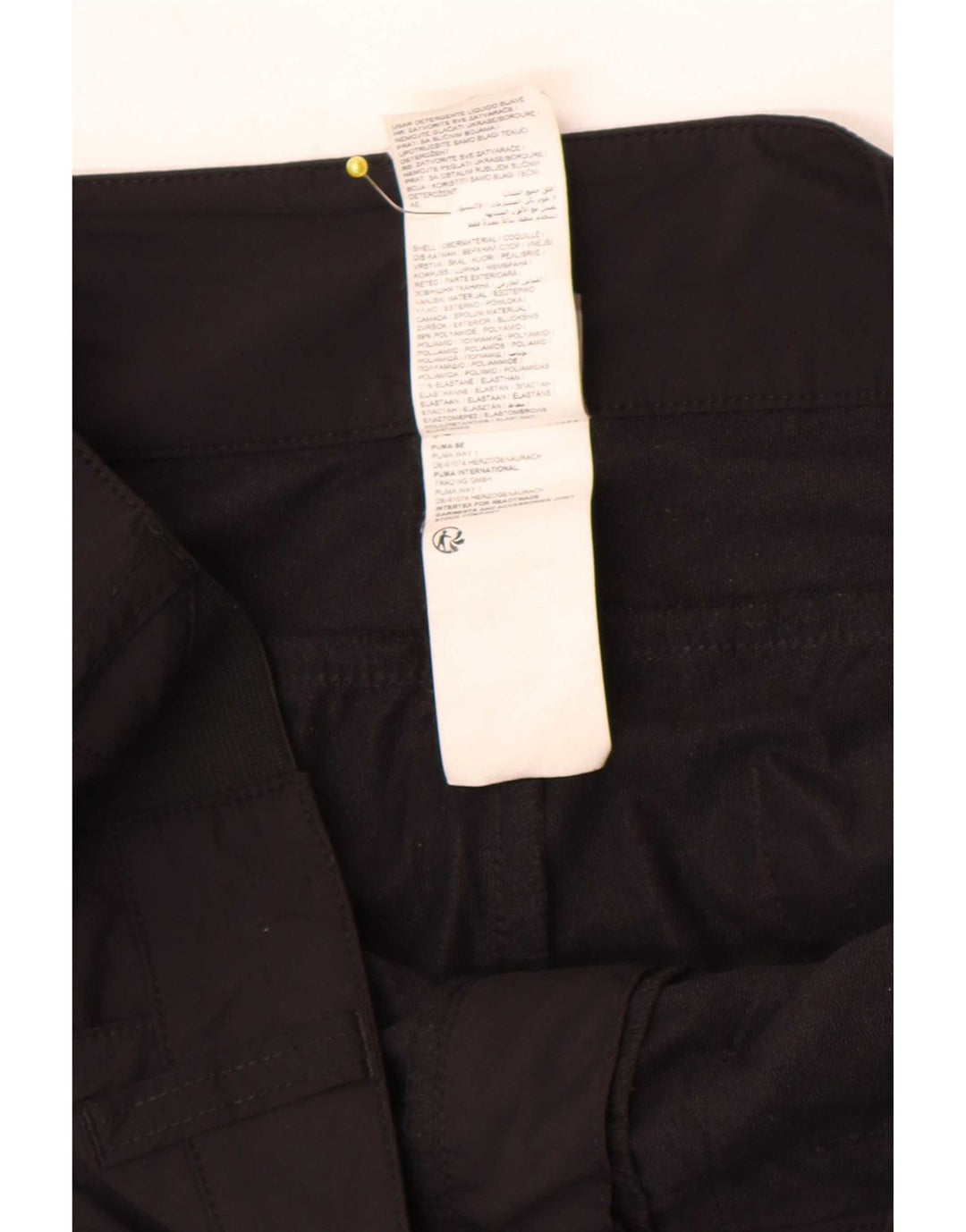 Ανδρικό παντελόνι Puma Ferrari Straight Cargo W34 L32 Μαύρο Πολυαμίδιο