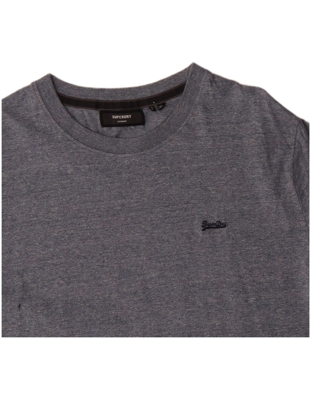 Ανδρικό T-Shirt SUPERDRY Τοπ XL Μπλε βαμβακερό