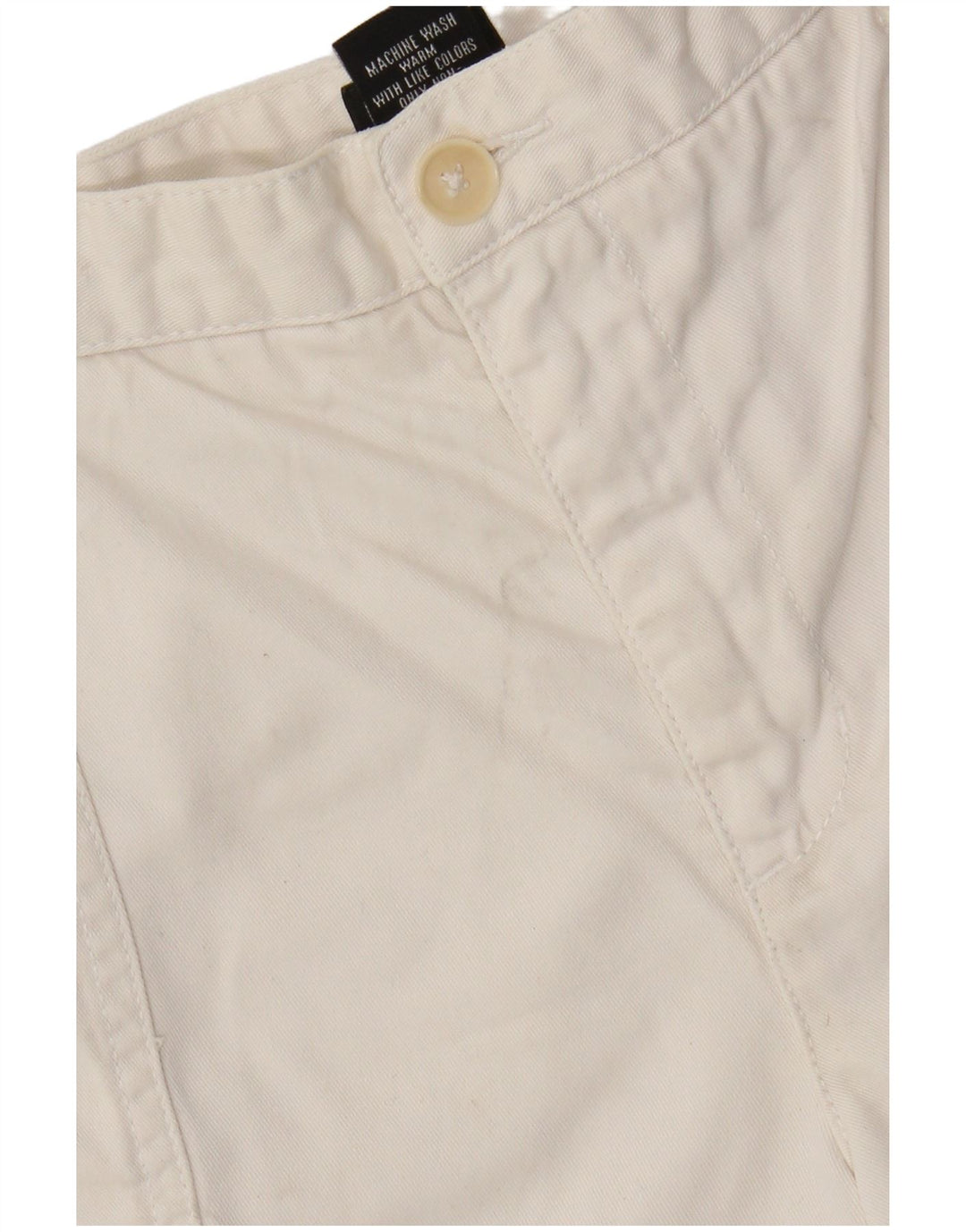 Γυναικείο σορτς Chino Calvin Klein US 6 Medium W28 από λευκό βαμβακερό