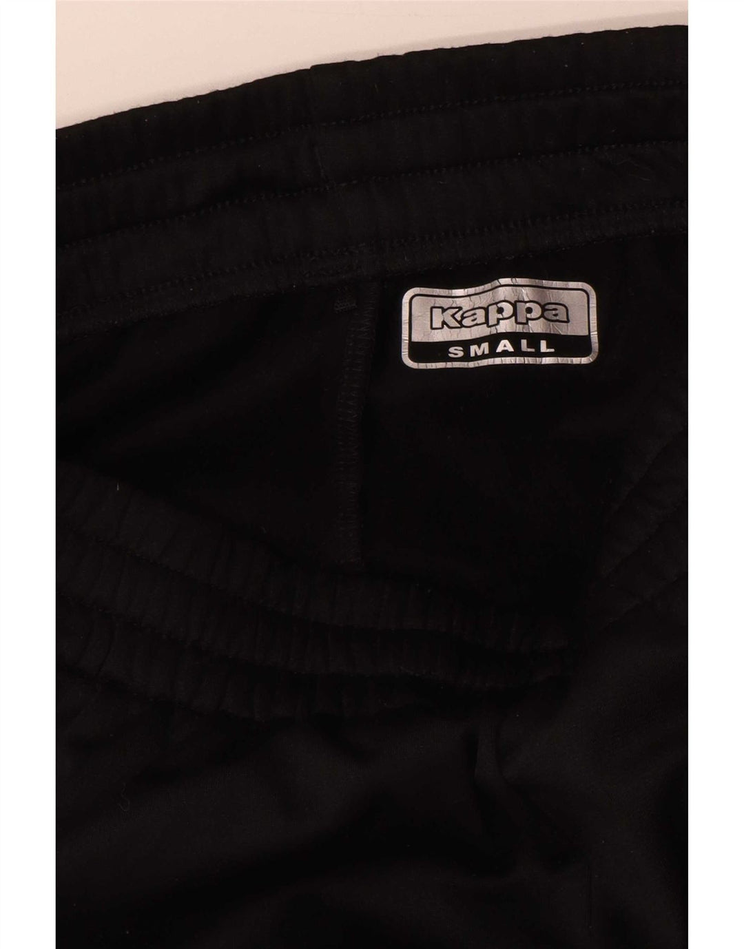 Ανδρική φόρμα γραφικής Kappa Παντελόνι Joggers Μικρό Μαύρο Πολυεστέρα